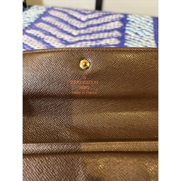 LOUIS VUITTON Tresor Etui Papier Trifold Wallet Damier Leather SP1013 - Picture 4 of 11